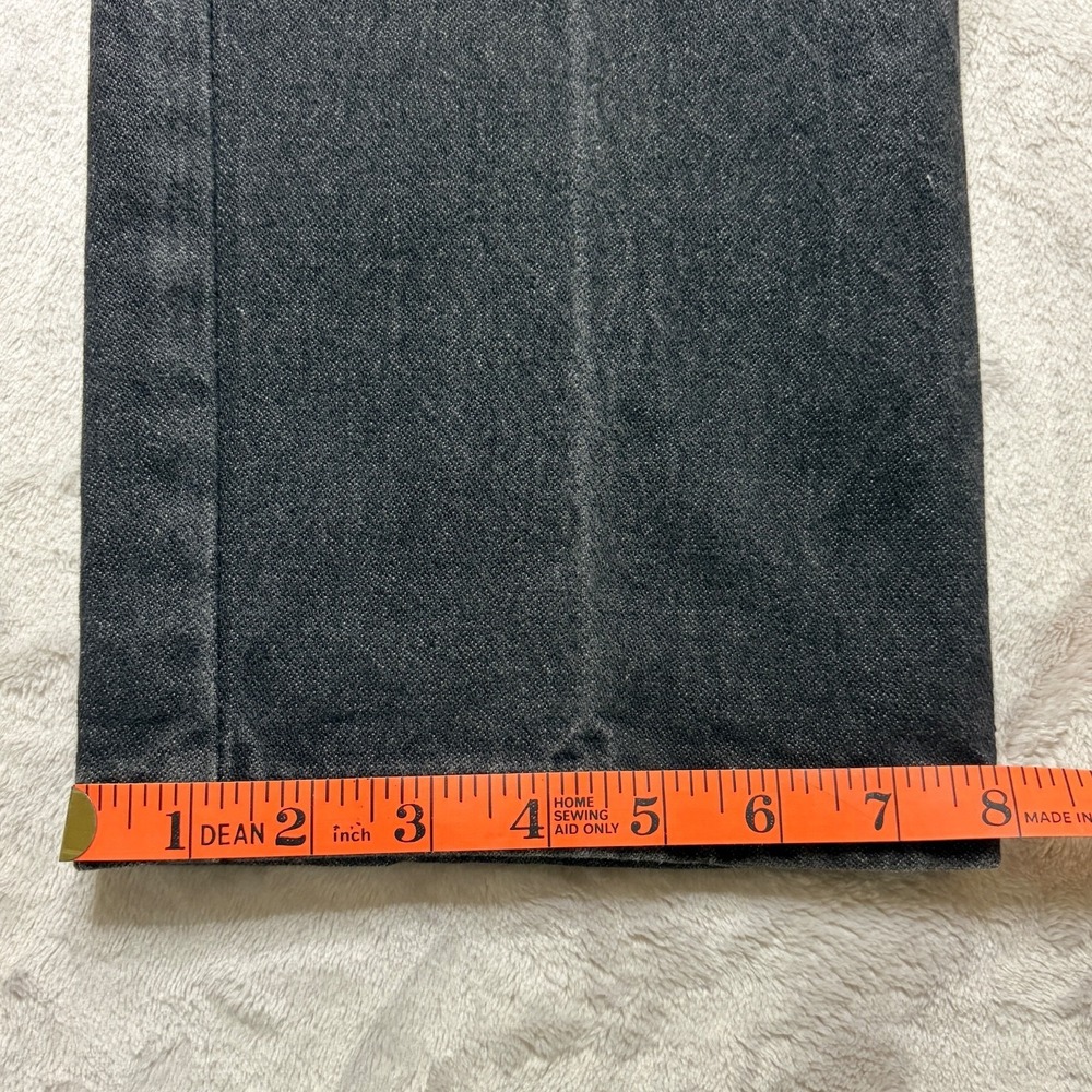 VTG 70s Wrangler Jeans 936BLK (Fits 31x34) Cowboy Cut Black Scovill Zip USA Made - Picture 10 of 10